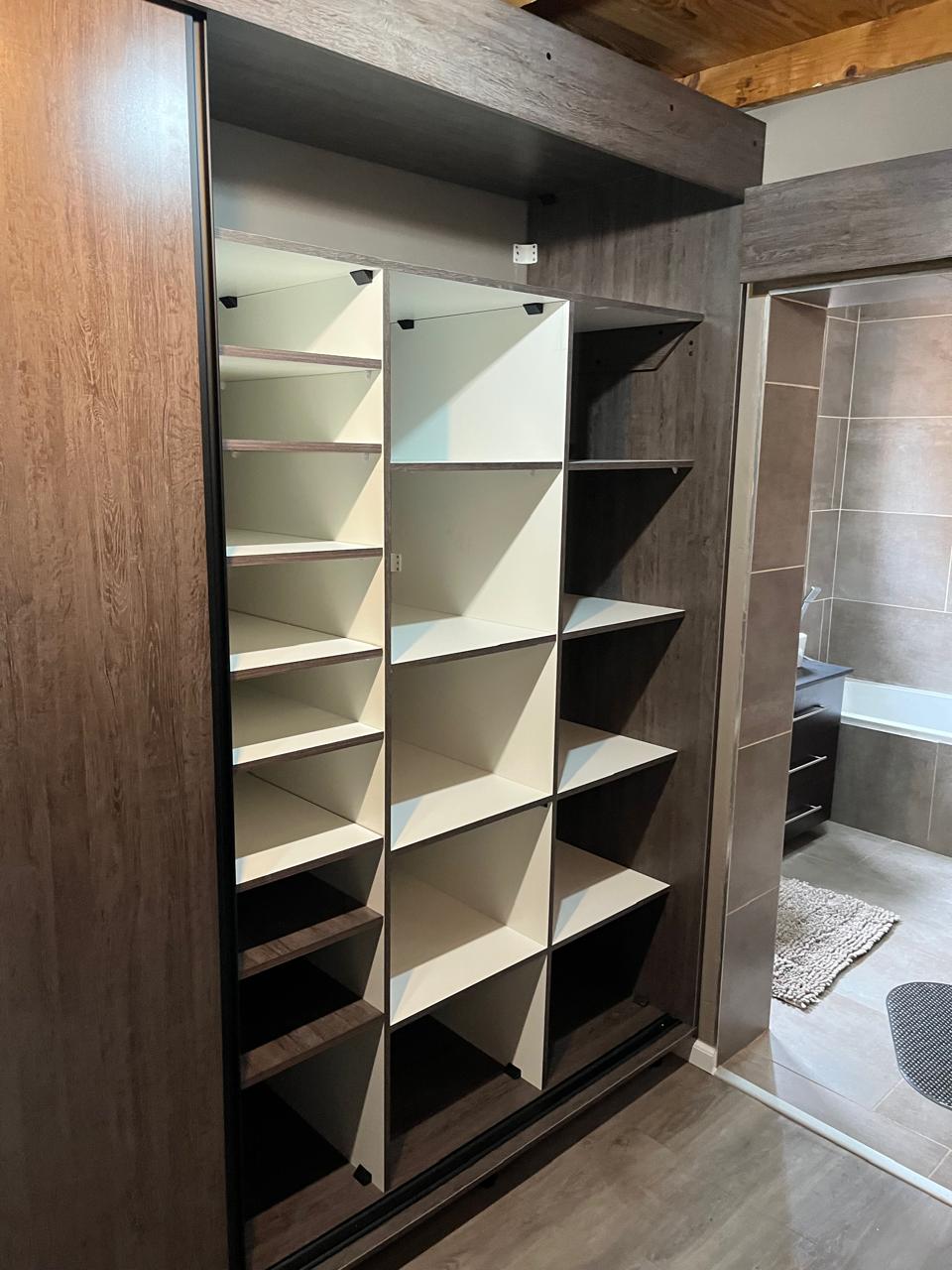 Built-in cupboard interior by WB Projects